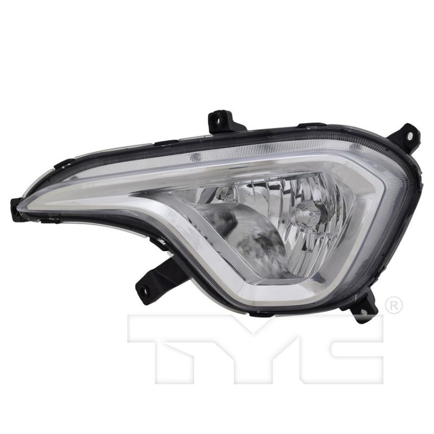 TYC Products 19-6054-00-9 CAPA Certified Fog Light Assembly