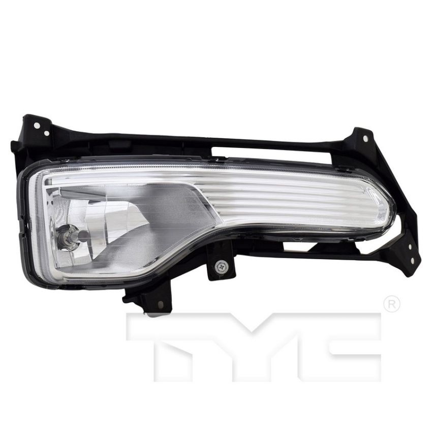 TYC Products 19-6057-00-9 CAPA Certified Fog Light Assembly