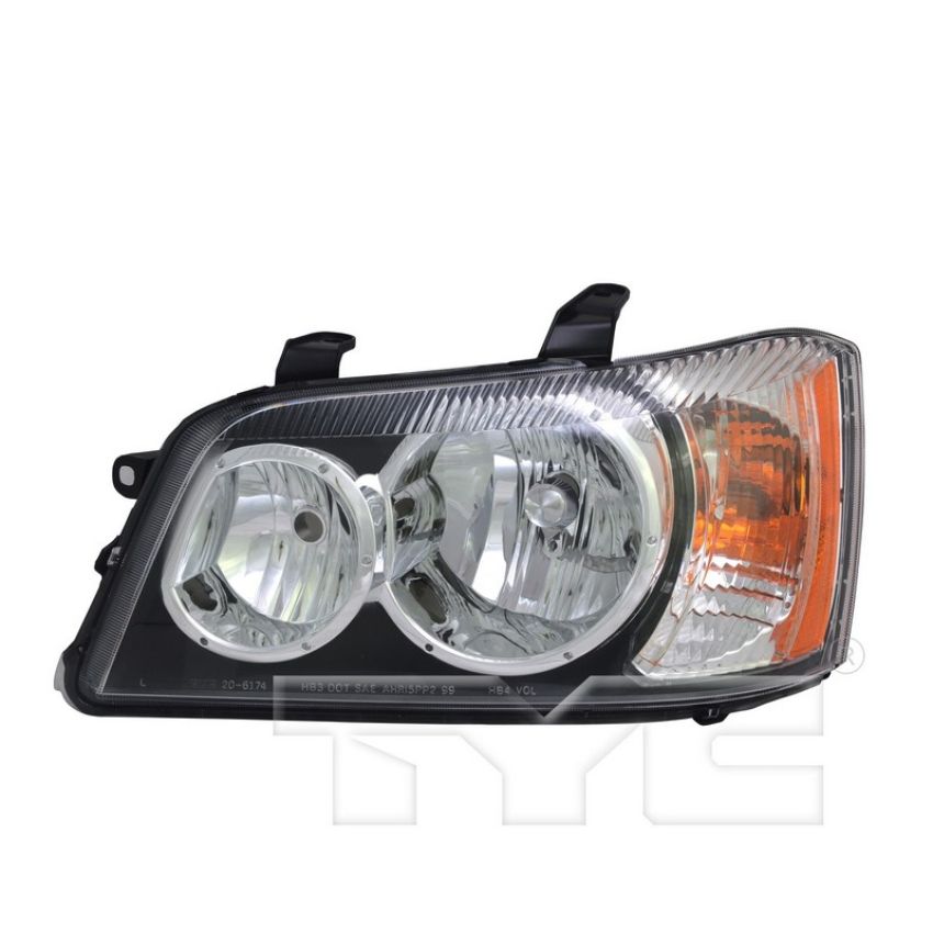 TYC Products 20-6174-01-9 Headlight Assem