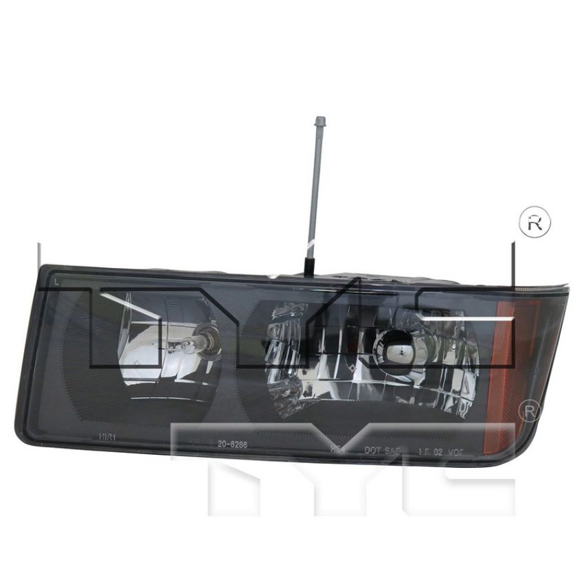 TYC Products 20-6286-00 Headlight Assembly