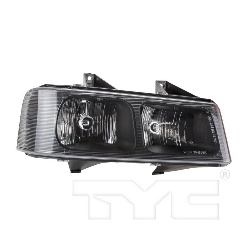 TYC Products 20-6581-00-9 Headlight Assem