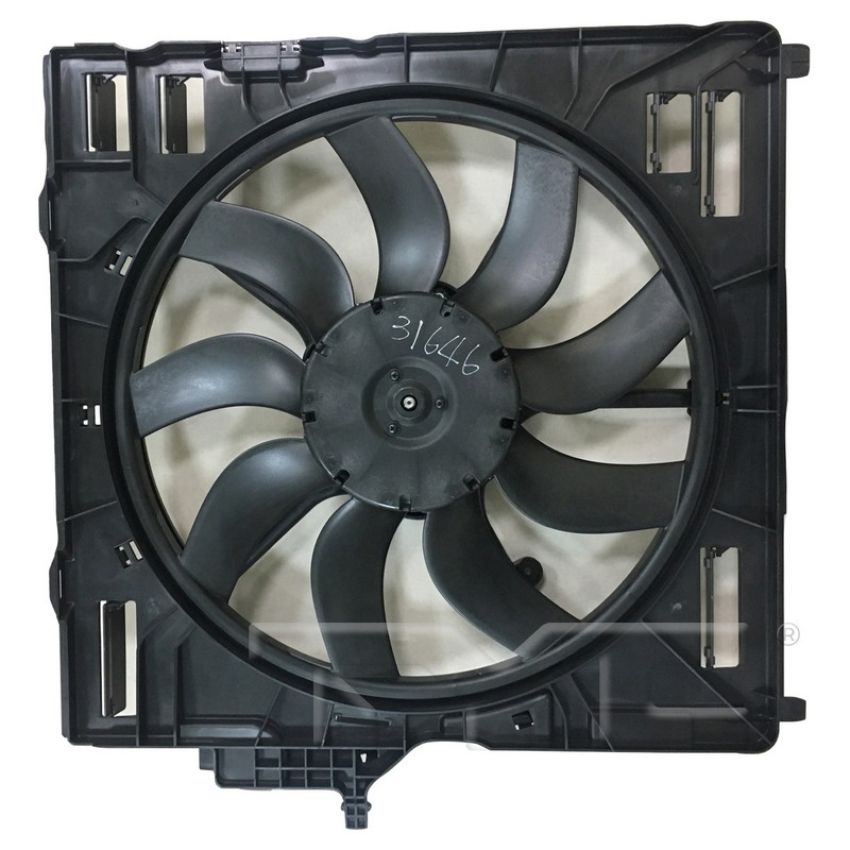 TYC Products 625450 Cooling Fan Assembly