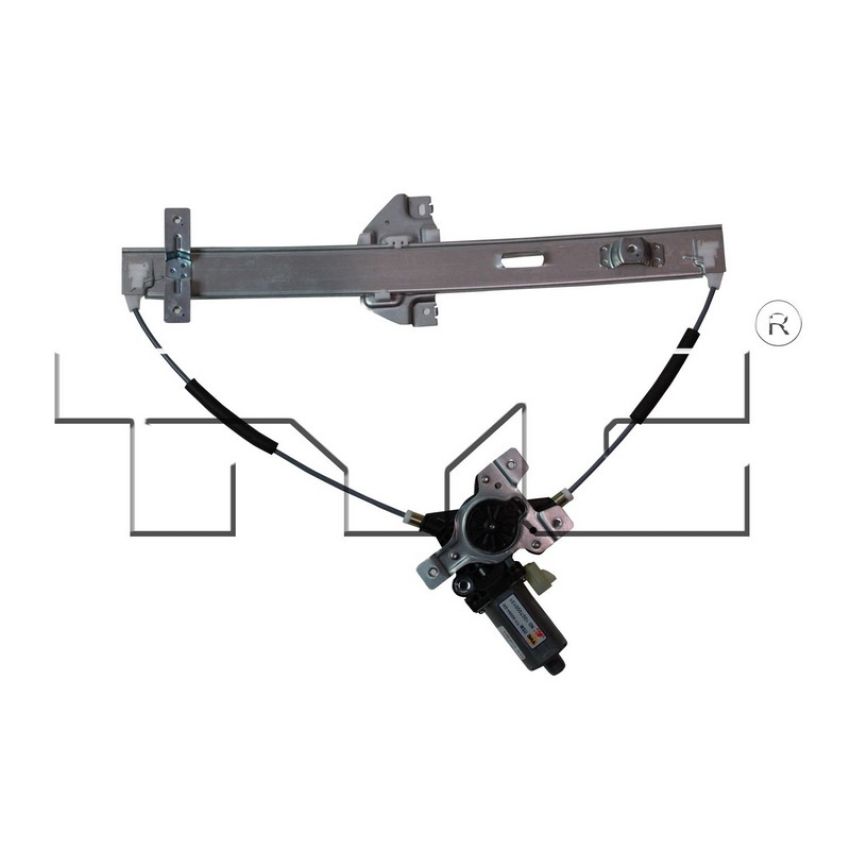 TYC Products 660180 Power Window Motor and Regulator Assembly