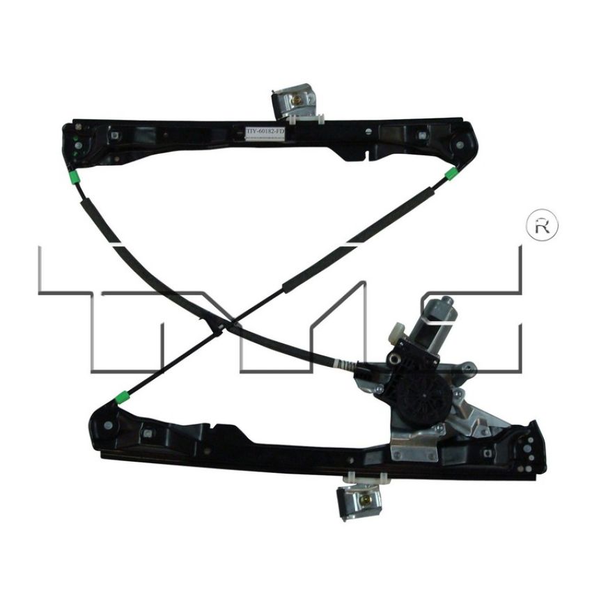 TYC Products 660203 Power Window Motor and Regulator Assembly