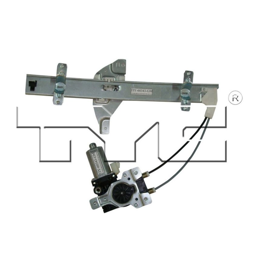 TYC Products 660210 Power Window Motor and Regulator Assembly