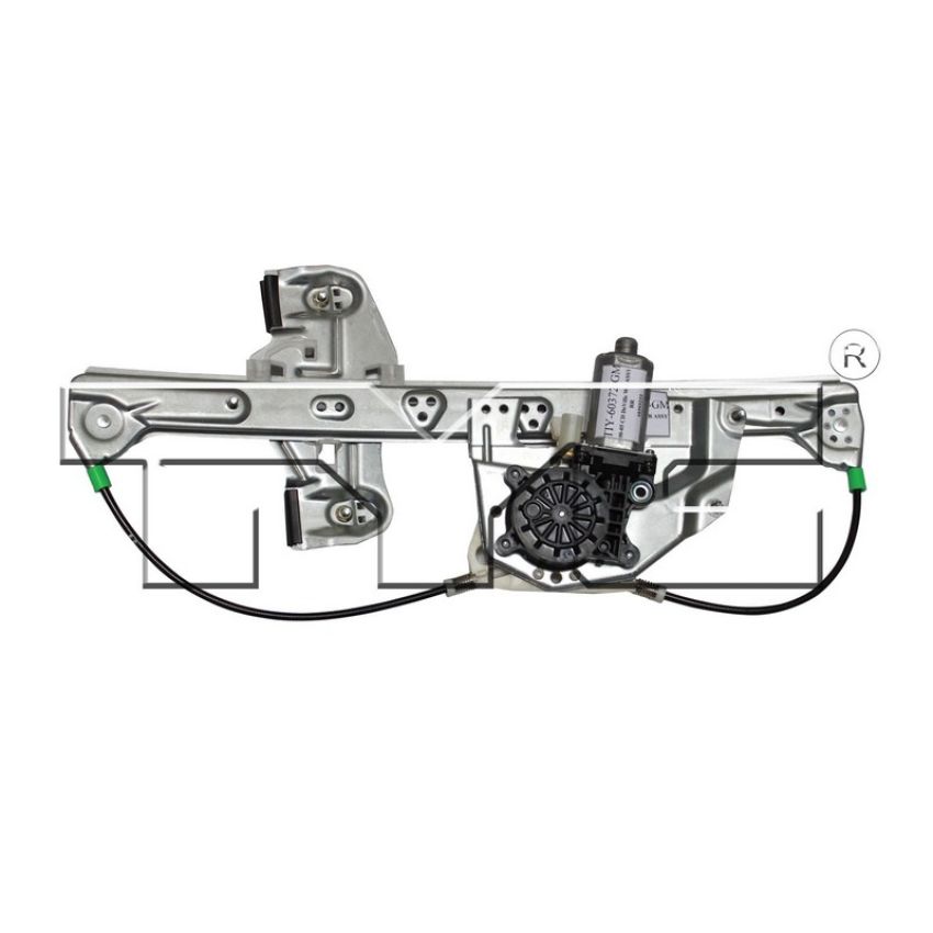 TYC Products 660265 Power Window Motor and Regulator Assembly