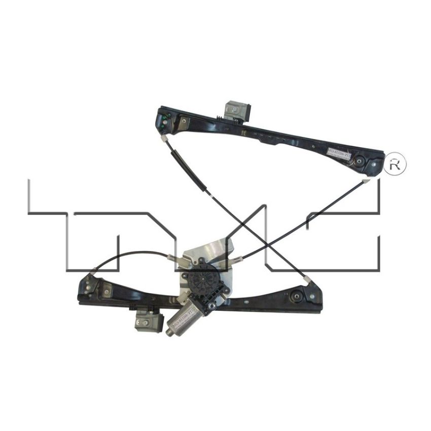 TYC Products 660352 Power Window Motor and Regulator Assembly