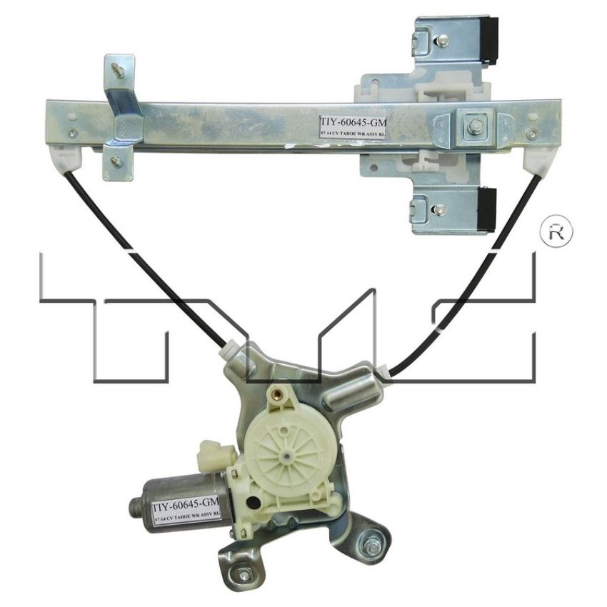 TYC Products 660534 Power Window Motor and Regulator Assembly