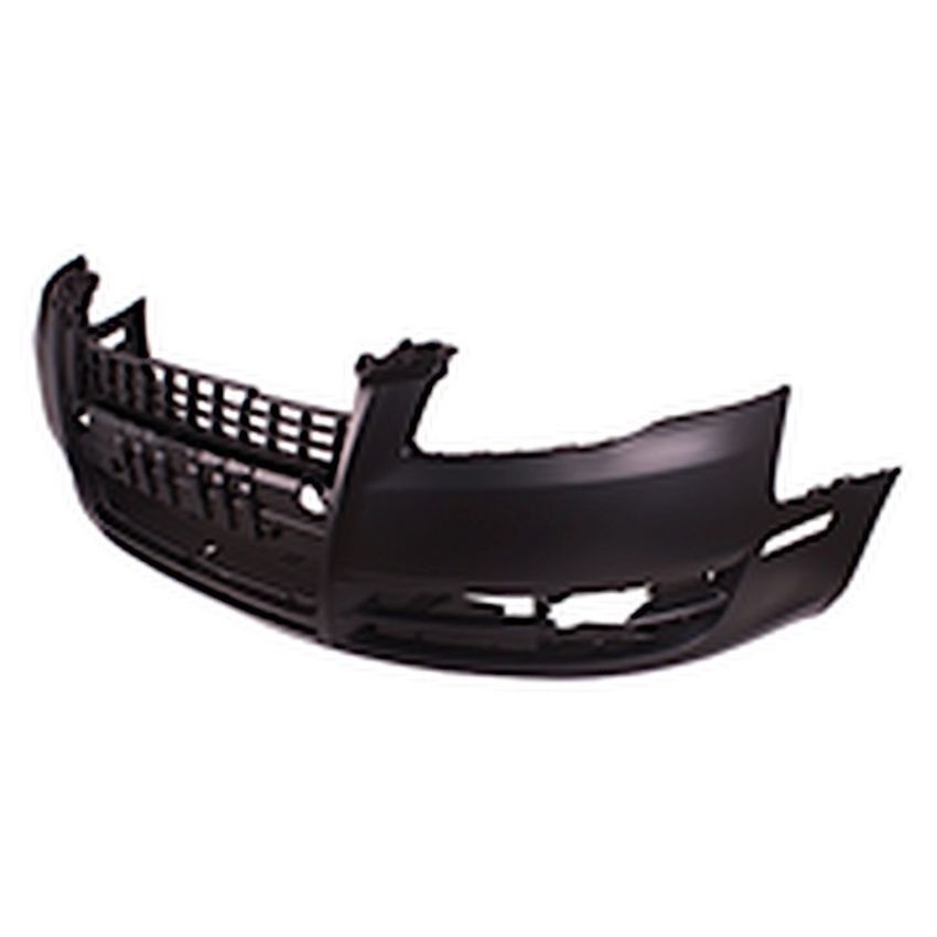 FRONT BUMPER COVER; CABRIO; W/O SPORT PKG; W/O HEADLAMP WASHER; PRIME; A4 07-09