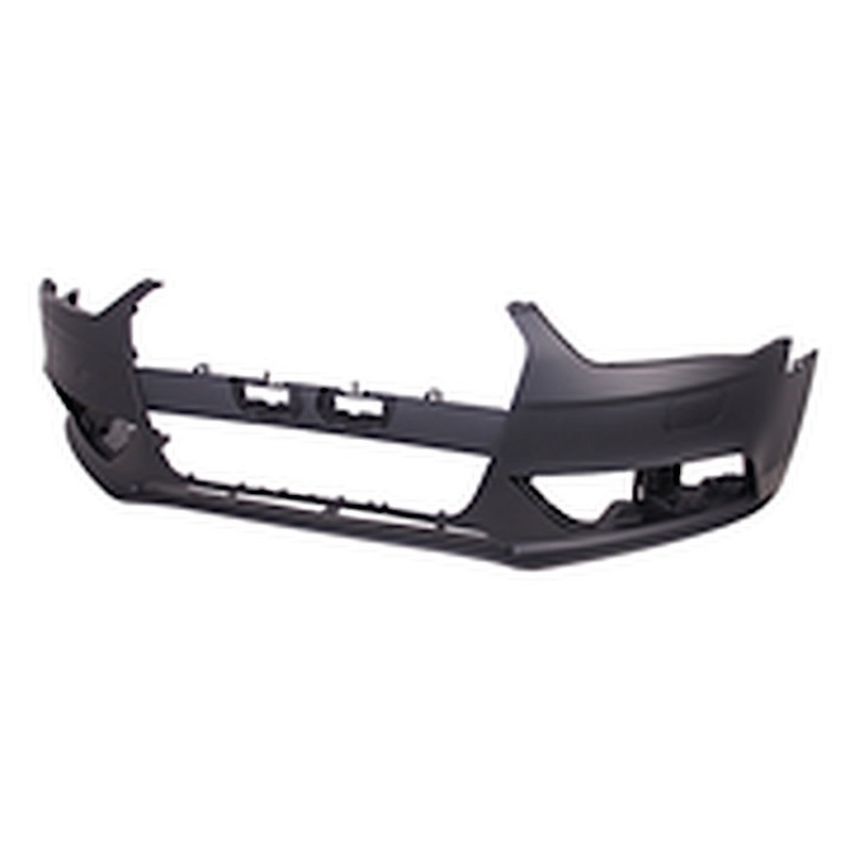 FRONT BUMPER COVER W/O S-LINE PKG; W/HEADLAMP WASHER; W/O WARNING SYSTEM; PRIME AUDI A4 2013-2016