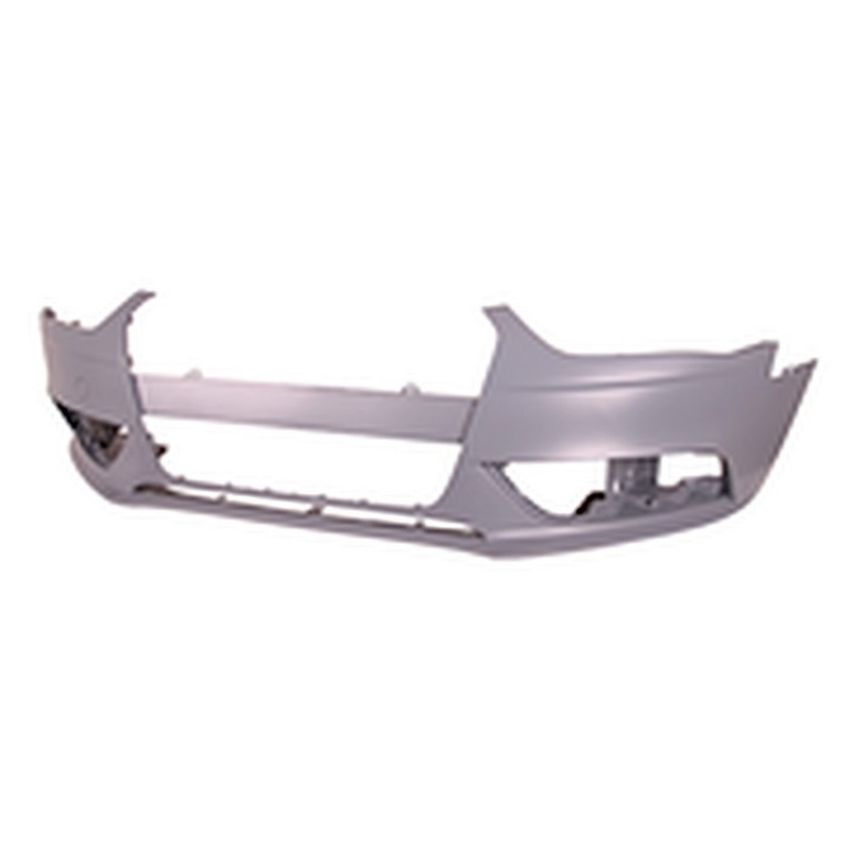 FRONT BUMPER COVER; W/O S-LINE PKG; W/O HEADLAMP WASHER; W/O WARNING SYSTEM; PRIME; A4 13-16