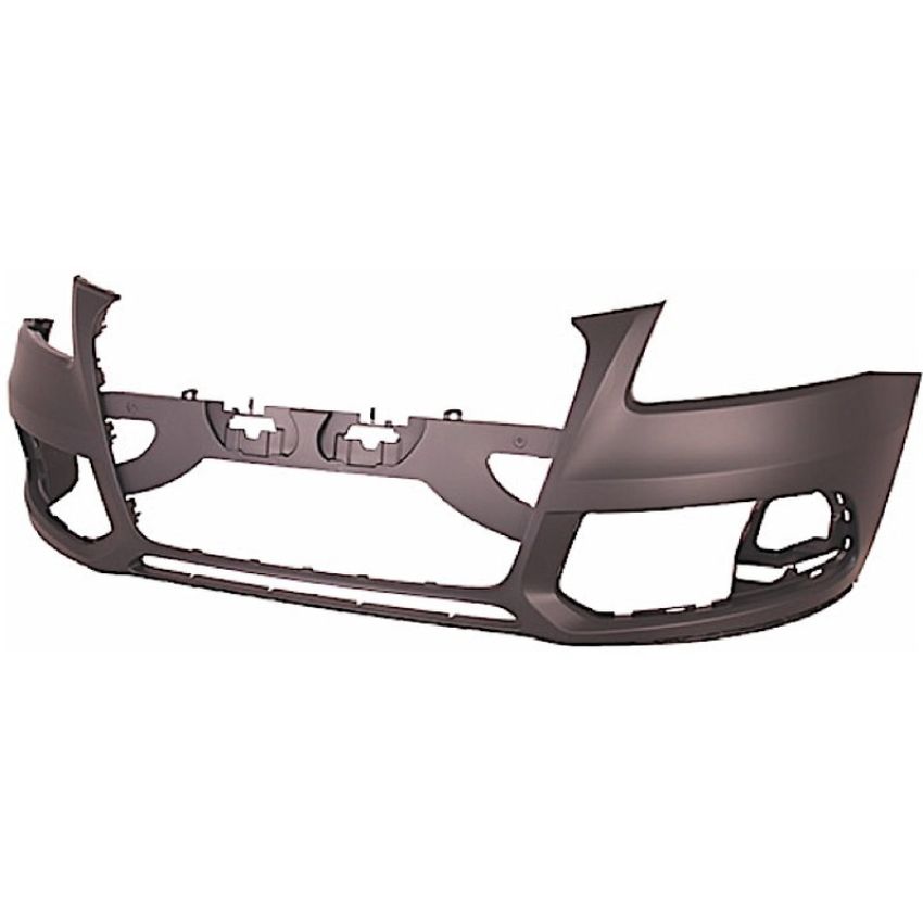 FRONT BUMPER COVER; W/O S-LINE PKG; W/O HEADLAMP WASHER; W/O PARKING AID; PRIME; Q5 13-17