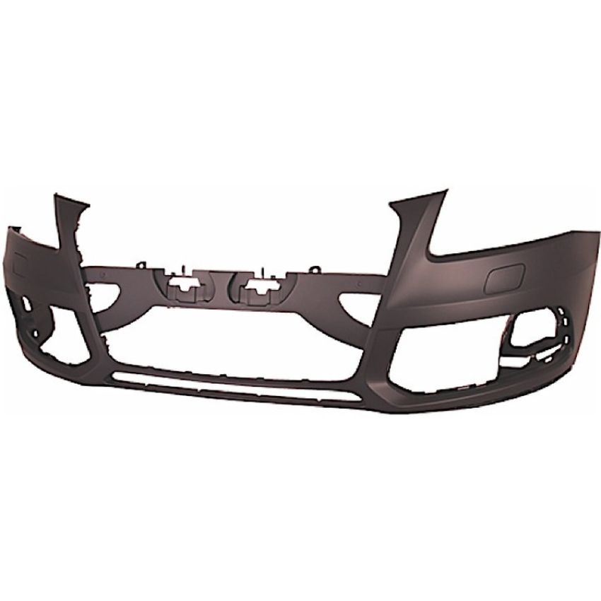 CAPA FRT BUMPER COVER W/O S-LINE PKG; W/HEADLAMP WASHER; W/O PARKING AID; PRIME AUD