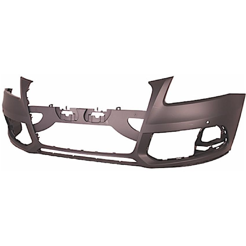 FRONT BUMPER COVER; W/O S-LINE PKG; W/O HEADLAMP WASHER; W/PARKING AID; PRIME; Q5 13-17