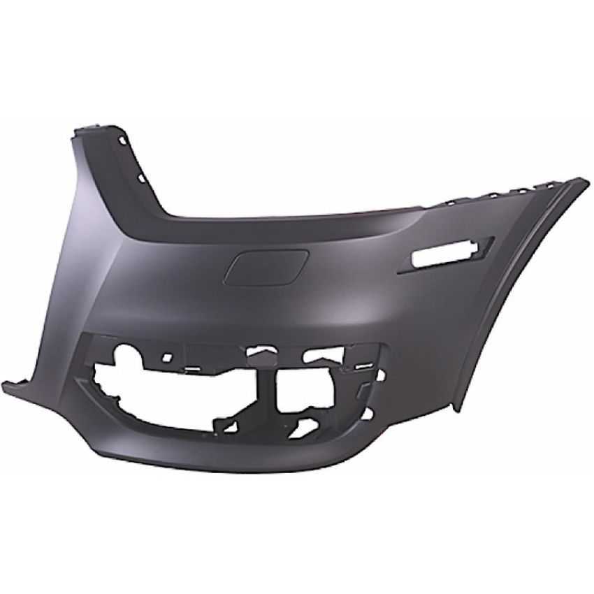 LH FRONT BUMPER COVER W/O PARALLEL PARK ASSIST; W/O PARKING AID; PRIME AUDI Q3 15-15