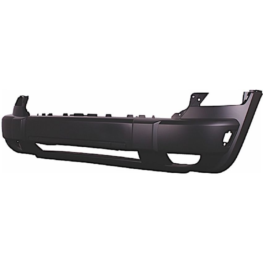 CAPA FRT BUMPER COVER W/O TOW HOOKS; PRIME JEEP LIBERTY 06-07