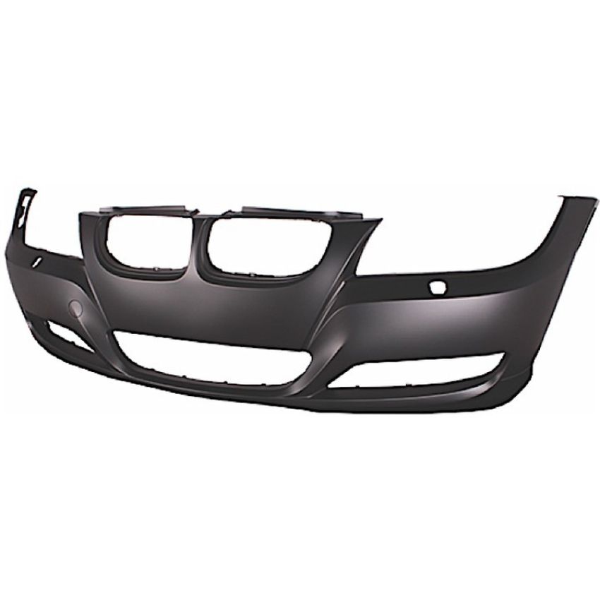 CAPA FRT BUMPER COVER; SEDAN/WAGON; W/O PARK DISTANCE CONTROL; W/H/LAMP WASHER; PRIME BMW 328I09-11