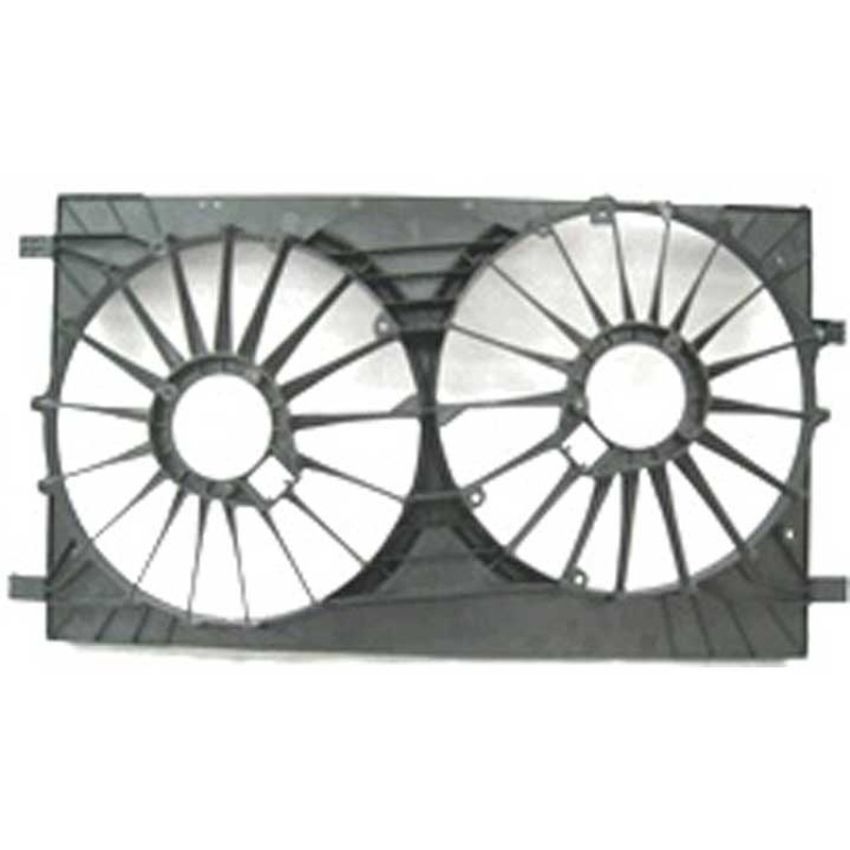 RADIATOR FAN SHROUD DUAL CALIBER 07-12;AVENGER 09-14; COMPASS 08-17;PATRIOT 08-17; 200 11-14