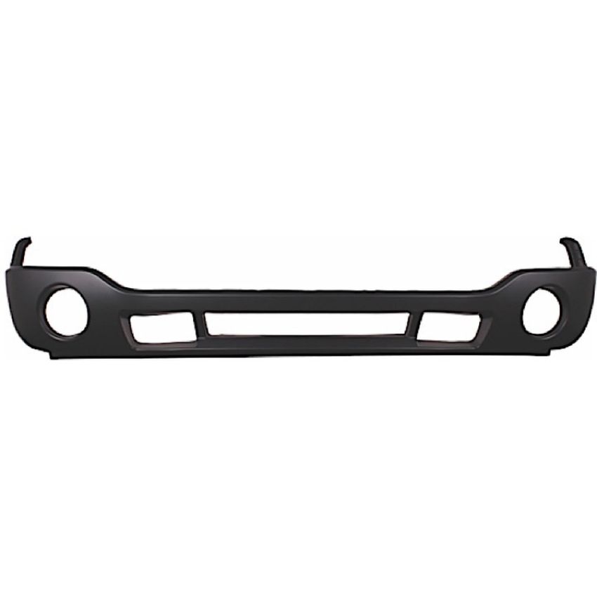 CAPA FRT BUMPER COVER SLE; W/FO6 LAMPS; PRIME GMC SIERRA 1500 03-06