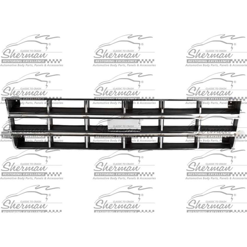 GRILLE CHR/SIL/BLK S10 P/U/BLAZER 83-90