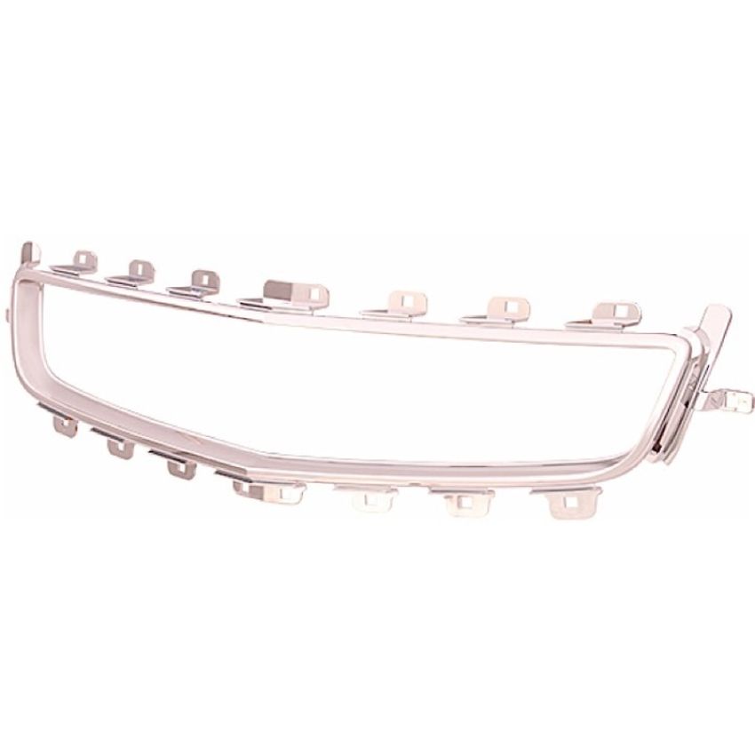 CAPA GRILLE MOLDING HYBRD; CENTER GRILLE CHEVROLET MALIBU 08-10