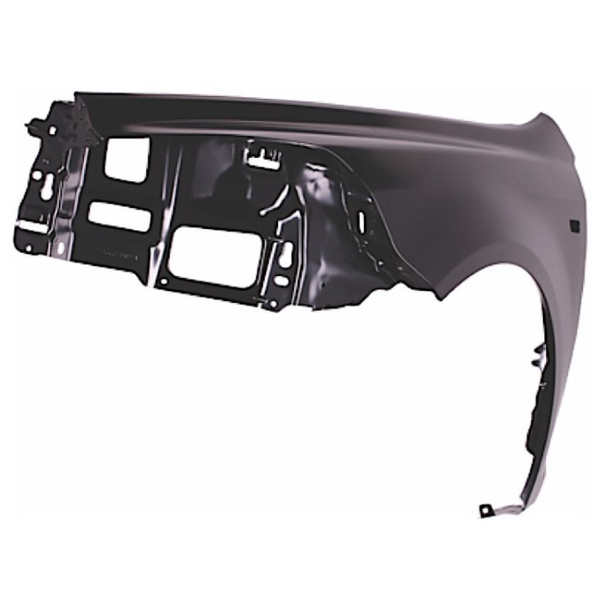 LH FRONT FENDER ASSY; W/SIDE LAMP HOLE; STEEL; MALIBU 08-08
