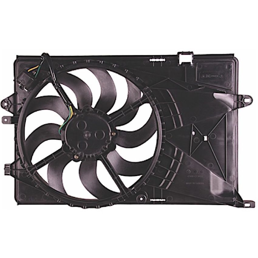 RADIATOR COOLING SINGLE FAN ASSY L4/1.4L SEDAN H/BACK SONIC 12-17