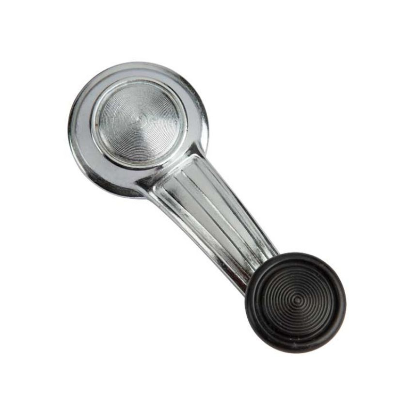 LH FRONT DOOR REGULATOR HANDLE; BLACK; G10 79-95