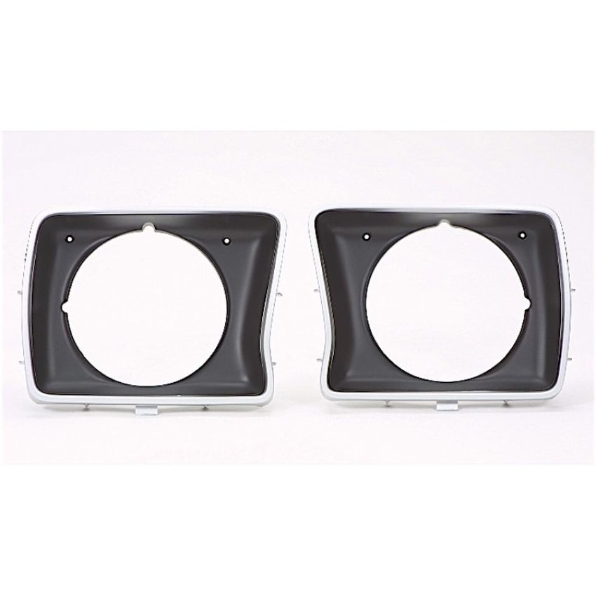 LH HEADLAMP DOOR W/ ROUND HEADLAMP ARG/CHAR FORD P/U/BRONCO 78-79