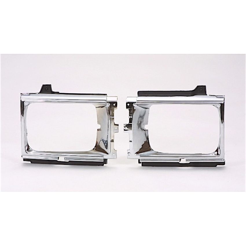 LH HEADLAMP DOOR CHR 2/4WD TOYOTA P/U/4RUNNER 84-86