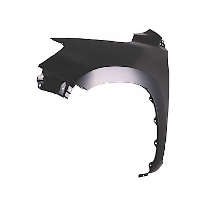 LH FENDER W/O WHEEL OPNG FLARE HOLES RAV4 06-12