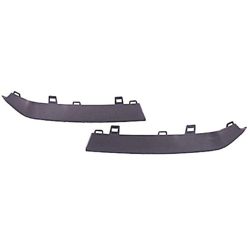 LH GRILLE MOLDING LOWER LOWER CENTER MAT-DK GRY USA/MEXICO BUILT CR-V 10-11