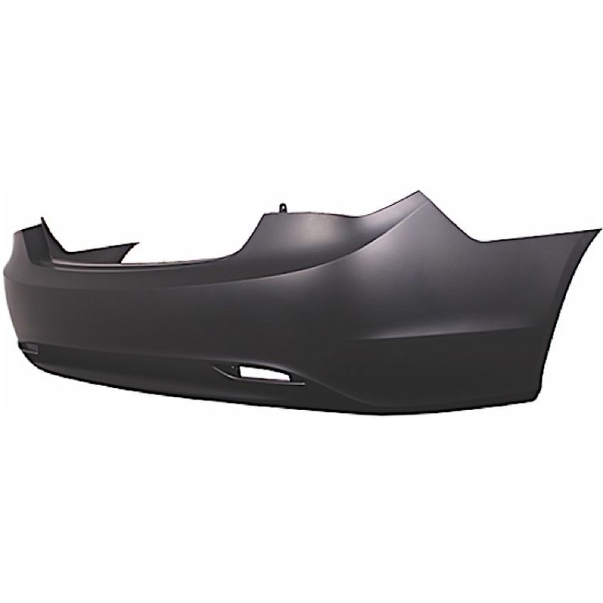 RR BUMPER COVER SNGL EXHAUST (P) SONATA 11-13