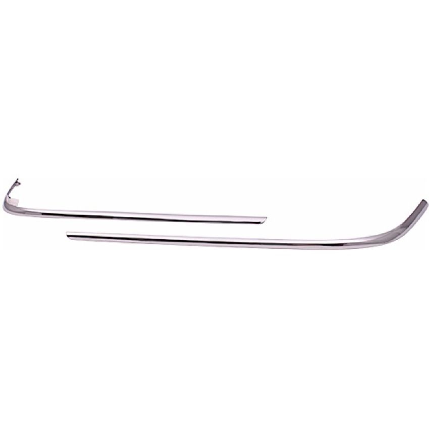 LH RR BUMPER MLDG CHR TOWNCAR 03-11