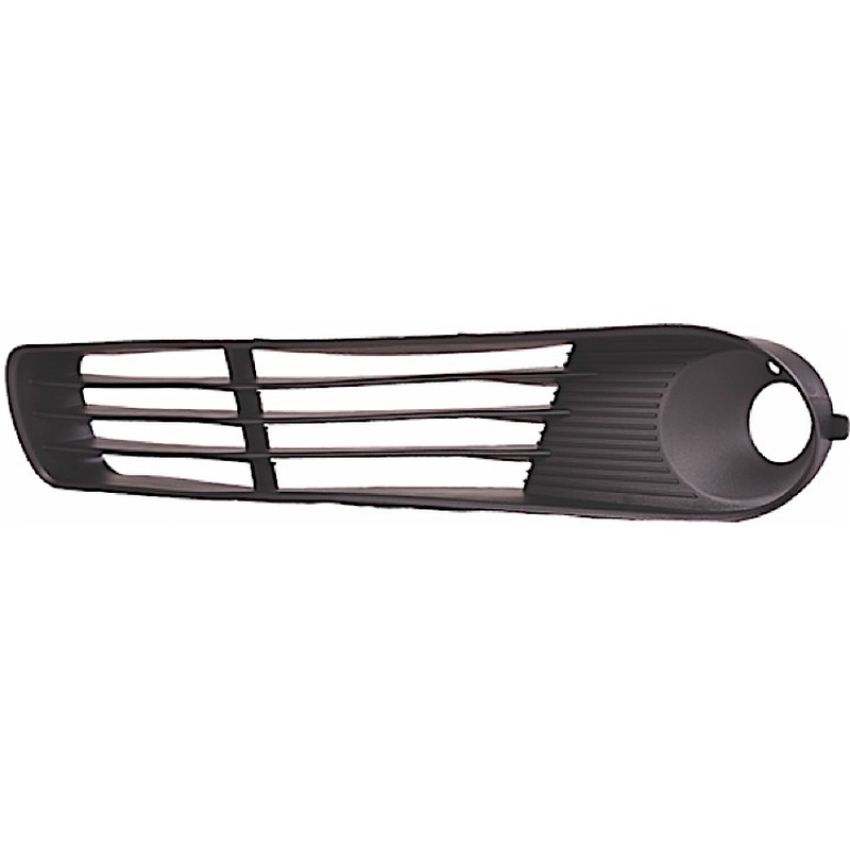 RH LOWER BUMPER GRILLE MAT BLK W/ FOG LAMPS W/ 2PC TYPE LOWER GRILLE PONTIAC G6 05-09 EXC GXP