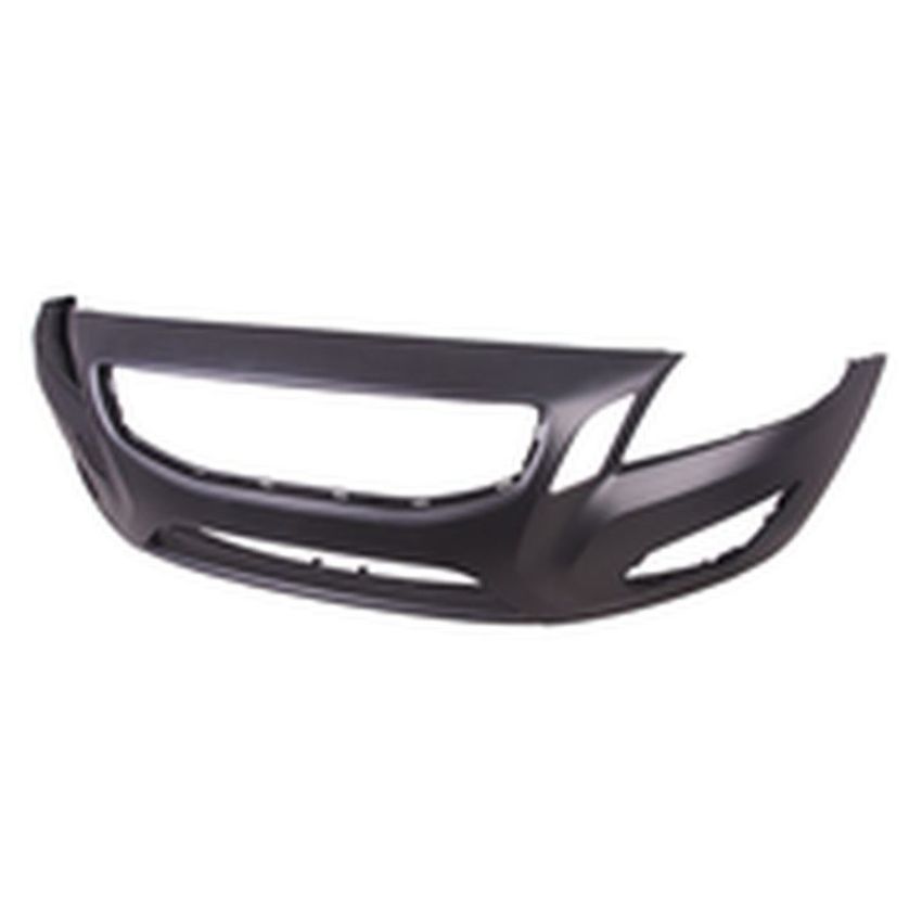 FRONT BUMPER COVER W/O HEADLAMP WASHER; PRIME VOLVO S60 11-13