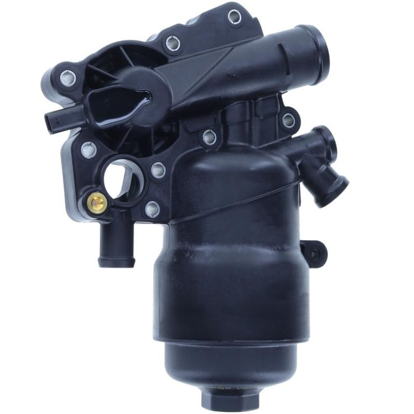 MotoRad 1219-194 Integrated Housing Thermostat-194 Deg.w/tstat, hsg, seal & oil filter hsg w/ cap