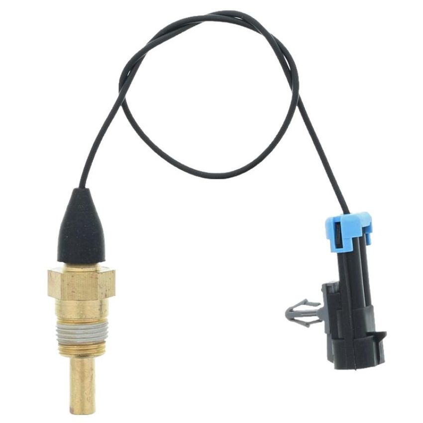 MotoRad 1TS1220 Temperature Sender With Gauge and Harness