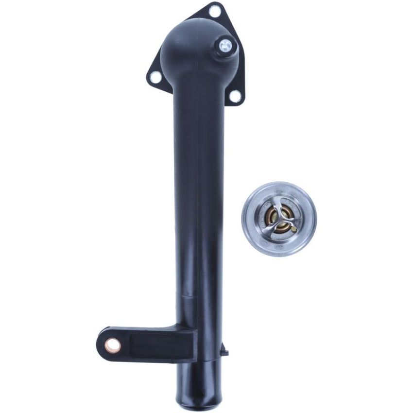 MotoRad 2123KT Thermostat Kit-180 Degrees with thermostat and long outlet