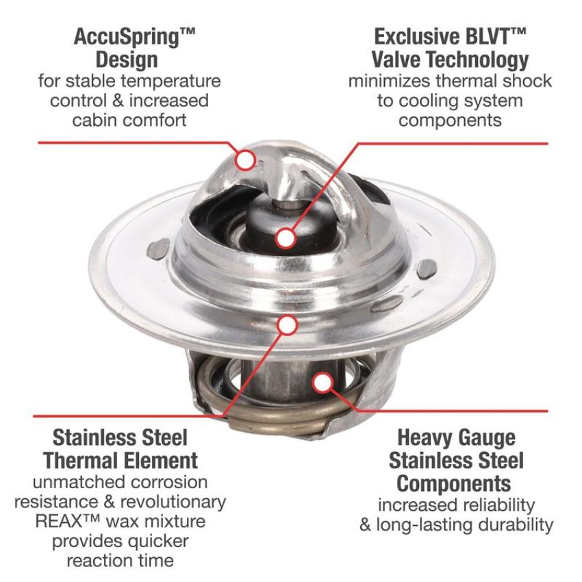 MotoRad 5200-160 UltraStat Thermostat-160 Degrees