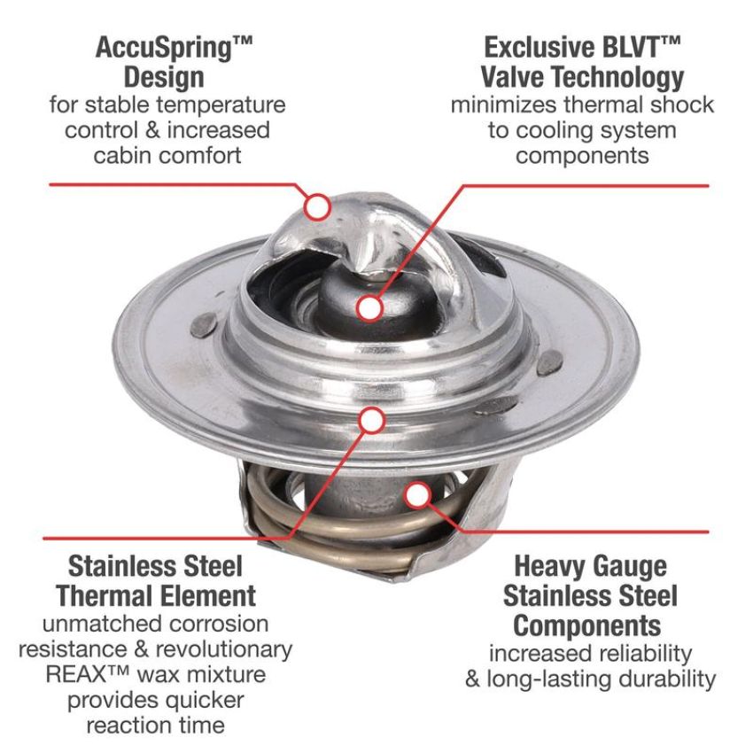 MotoRad 5200-195 UltraStat Thermostat-195 Degrees