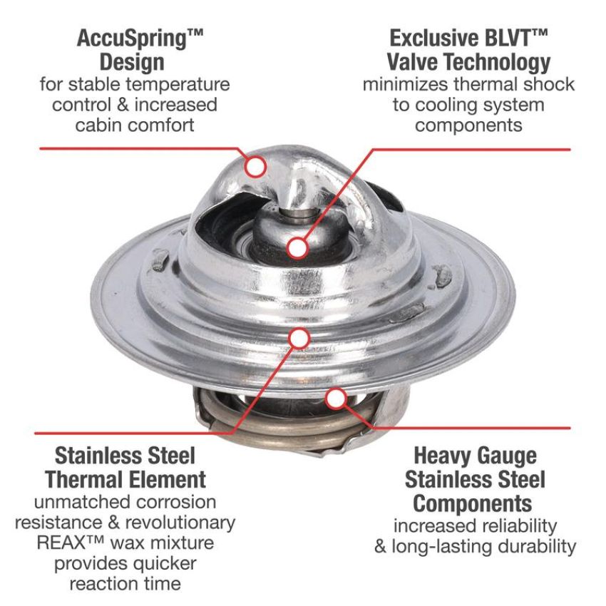 MotoRad 5244-192 UltraStat Thermostat-190 Degrees
