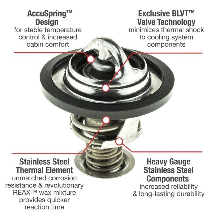 MotoRad 5267-195 UltraStat Thermostat-195 Degrees w/ Seal