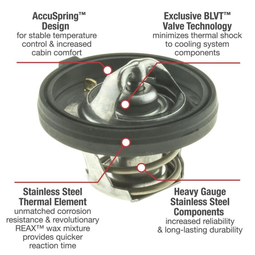 MotoRad 5340-195 UltraStat Thermostat-195 Degrees w/ Seal