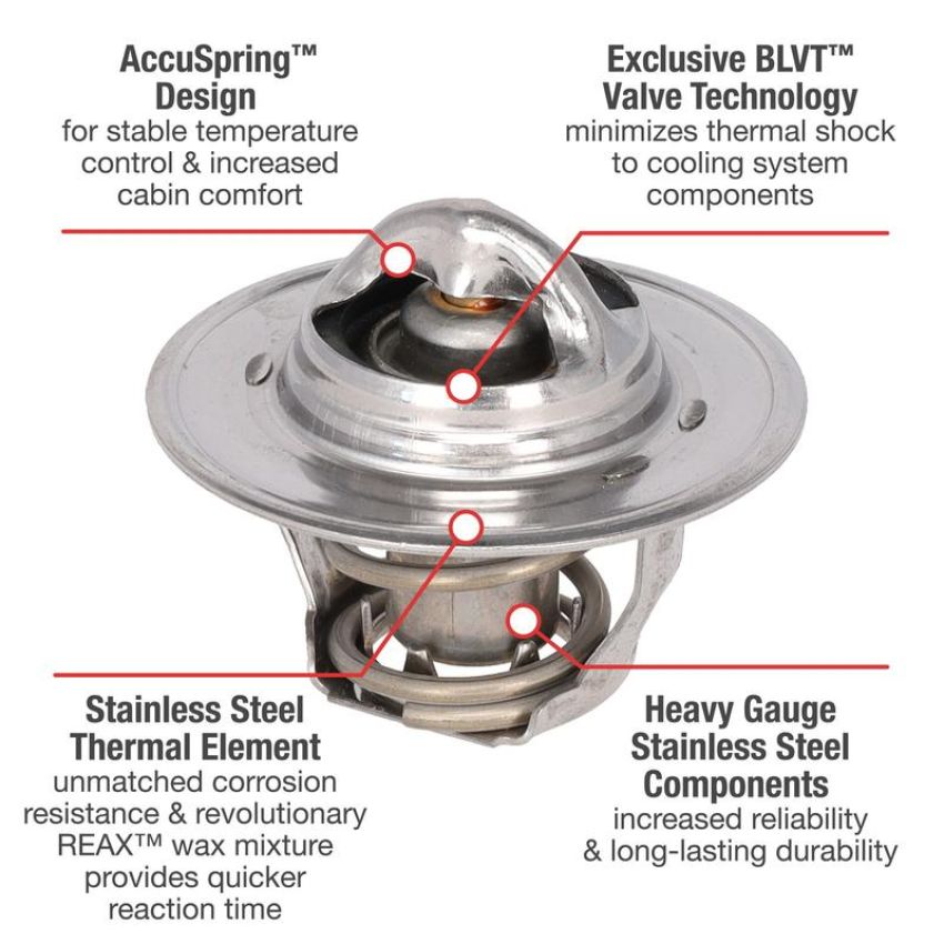 MotoRad 5475-190 UltraStat Thermostat-192 Degrees