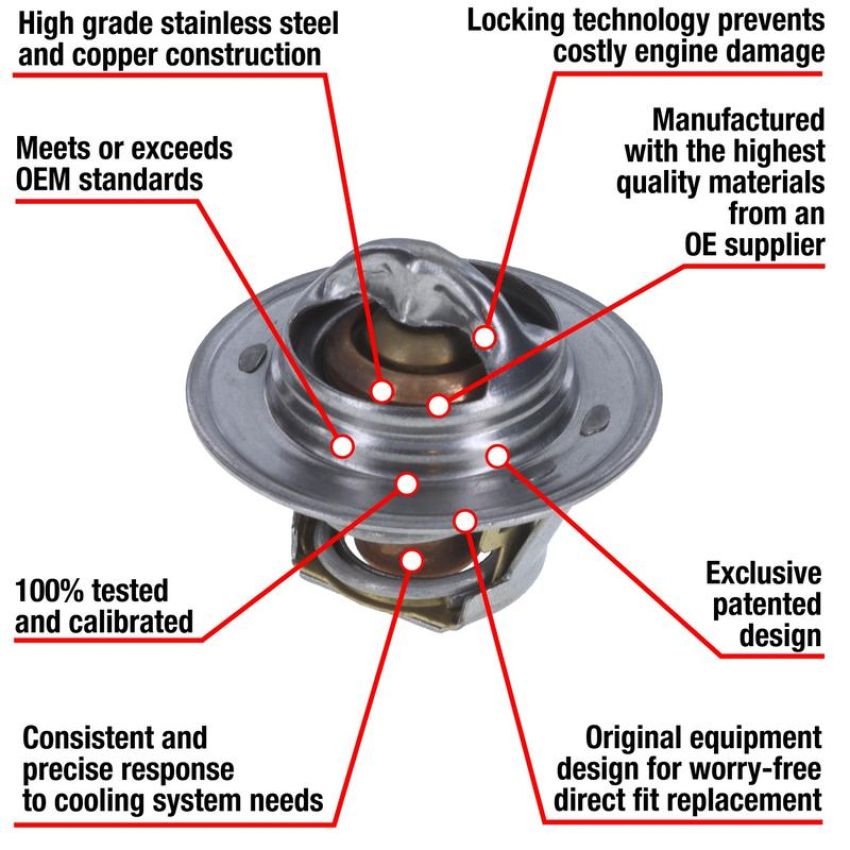 MotoRad 7202-192 Fail-Safe Thermostat-192 Degrees