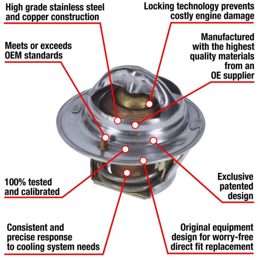 MotoRad 7239-192 Fail-Safe Thermostat-192 Degrees