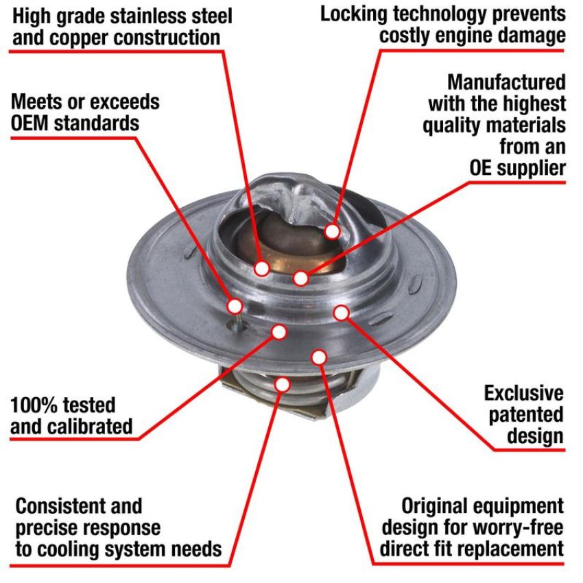 MotoRad 7240-192 Fail-Safe Thermostat-192 Degrees