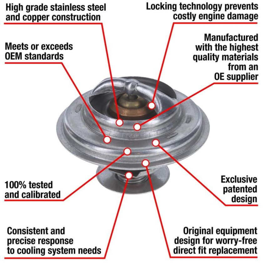 MotoRad 7273-192 Fail-Safe Thermostat-192 Degrees