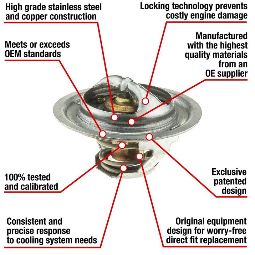 MotoRad 7320-170 Fail-Safe Thermostat-170 Degrees